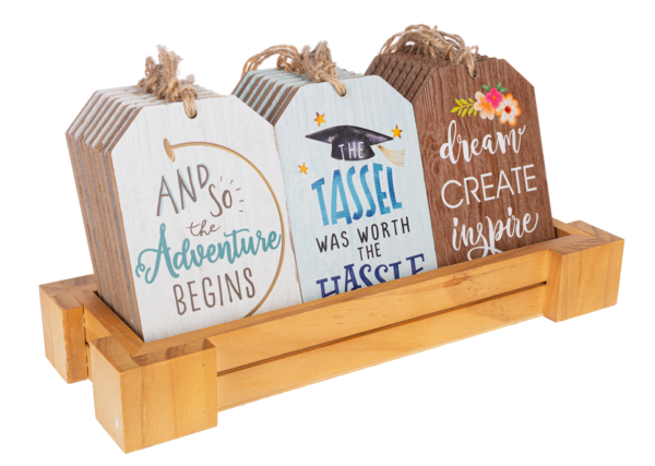 Wooden Gift Tags for Graduation
