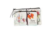 Modern Florals Zipper Bag (CLEARANCE)