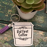 Wooden Engraved Keychain
