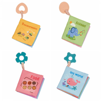Cloth Book w/Teether