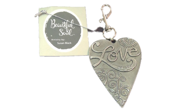 LOVE Heart Keychain (CLEARANCE)