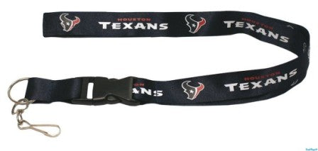 TEXANS Lanyard - Black